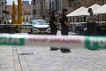 Brutálne video zo zásahu policajtov v centre Bratislavy: Sledujte, ako spacifikovali muža s nožom!