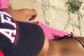 Exmanželka futbalistu Kollera: Ukázala sexi telo na Azúrovom pobreží
