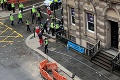 Šialenstvo v uliciach Glasgowa: Útočník bodal do ľudí, zranil aj policajta