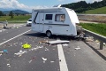 Tragická streda na slovenských cestách: Muž († 44) zo zdemolovanej dodávky nemal šancu