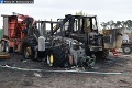 Polícia vyšetruje požiar v areáli družstva v Studienke: Podpaľač spôsobil škodu za 133-tisíc
