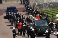 Posledné zbohom: Pohreb princa Philipa († 99) si pozrelo v Spojenom kráľovstve 13,6 milióna divákov