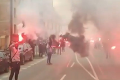 Červeno-čierne peklo v Trnave: Spartak na derby vyprevádzali fanúšikovia