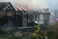 Rodinný dom v Čiernom Balogu zachvátili plamene: Fotky, ktoré vám vtisnú slzy do očí