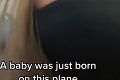 Žena netušila, že je tehotná: Nastúpila do lietadla a potom to prišlo!