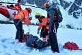 Hrôza, skialpinista padal v Tatrách 250 metrov: Poranená panva aj tvár