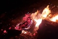 Kúpeľné mesto na nohách: Nočný požiar hasili desiatky hasičov, na vine nezodpovední turisti!