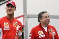 Exšéf Ferrari o Schumacherovcoch: Veľkého vídam mesačne, kariéru malého sledujem!