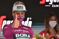 Náročnú horskú etapu vyhral domáci jazdec, Sagan ostáva lídrom bodovačky