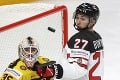 Nemeckí hokejisti pokračujú vo skvelých výkonoch: Pripísali si cenný skalp Kanady, tá je stále bez bodu