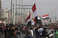 Protest v Bagdade sa zvrhol do krvavých násilností: Hlásia obete a desiatky zranených
