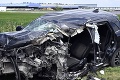 Vážna dopravná nehoda pri Novom Ruskove: Auto sa zrazilo s nákladiakom, 70-ročná žena je v umelom spánku