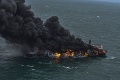 Trvalo to takmer dva týždne: Požiar kontajnerovej lode sa konečne podarilo uhasiť