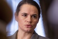 Cichanovská víta nové sankcie voči bieloruskému režimu: Dočká sa väzneného manžela?