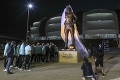 Futbalisti Argentíny odhalili Maradonovu († 60) sochu: Dojímavý odkaz Messiho!