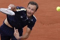 Medvedev prvýkrát vo štvrťfinále Roland Garros: Pomohli mi šialené forhendy