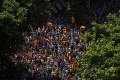 Madrid sa otriasal v základoch, do ulíc vyšlo 25 000 ľudí: Demonštrácia proti udeleniu milosti