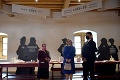 Prezidenti SR a Maďarska sa stretli pri kaštieli v Borši: Neprehliadnuteľná Čaputová v sprievode priateľa