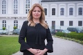 Narodeninový deň prezidentky Čaputovej: Prekvapenie od ochrankárov si vzala do paláca