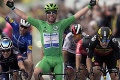 Peter Sagan útočil na prvé víťazstvo: V 10. etape na Tour sa tešil nestarnúci Cavendish!