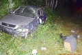 Tragická dopravná nehoda na východe Slovenska: O život prišiel mladý vodič († 26)