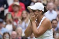 Wimbledonská víťazka Bartyová hovorila o malom zázraku: Plíškovú zaliali slzy