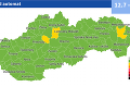Od pondelka je Slovensko takmer celé zelené: Pozrite si nové rozdelenie okresov