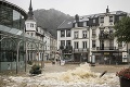 Mohutné záplavy v Belgicku pripravili o život štyroch ľudí: Zasahuje armáda