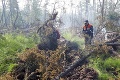 Ruskí hasiči stále bojujú proti mohutným požiarom: V Jakutsku bol vyhlásený núdzový stav