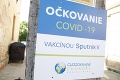 Ešte ich nezaočkovali: Na prvú dávku vakcíny Sputnik V na Slovensku stále čaká 1112 ľudí