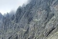 Mladého horolezca ratovali horskí záchranári: Akciu vo Vysokých Tatrách skomplikovalo počasie