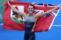 Historické zlato pre Bermudy: Duffyová suverénne ovládla ženský triatlon