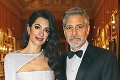 George Clooney s manželkou Amal prekvapili: Tretie dieťa na ceste!