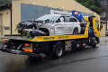 Desivé chvíle na ceste: Český tenista zdemoloval auto, viezol v ňom celú rodinu