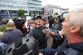 Mestská polícia Bratislava o situácii na proteste: Zasahovali pri dvoch incidentoch