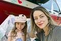 Babsy Heribanová na dovolenke s rodinkou: Malá dcérka ju týmto poriadne prekvapila