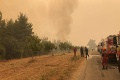 Slovenským hasičom sa v Grécku darí: Požiare v Avgarii už dostali pod kontrolu