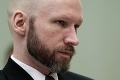 Masový vrah Breivik žiada o podmienečné prepustenie: Prokuratúra rozhodla