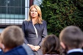Žiakov základnej školy v Bratislave čakalo prekvapenie: Privítala ich prezidentka
