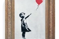Skartovaný Banksyho obraz ide opäť do dražby: Cena diela po zničení narástla štvornásobne!