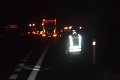 Nočná tragédia na D1 pri Trenčíne: Zrážku s kamiónom neprežil 36-ročný chodec