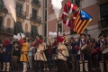 V Španielsku protestovali desaťtisíce ľudí: Separatisti majú dve hlavné požiadavky