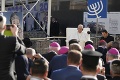 Pápež na stretnutí s predstaviteľmi židovskej komunity: Tu bolo Božie meno zneuctené