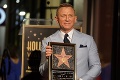 Filmový James Bond sa dočkal: Daniel Craig má svoju hviezdu na Hollywoodskom chodníku slávy