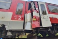 Hrozivá zrážka vlakov na východe Slovenska: Cestujúci vyviazli s ľahkými zraneniami