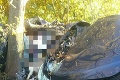 Smrť kosila na ceste: Pri nehode blízko Hronského Beňadiku zomrela jedna osoba
