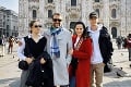 Herec Vlado Kobielsky vycestoval s rodinou do zahraničia: Výlet do Milána