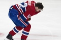 Desivé zranenie v NHL: Hráč Montrealu schytal strelu priamo do hlavy