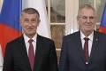 Český premiér Babiš navštívil Zemana v nemocnici: Jasné slová o jeho zdravotnom stave!