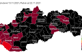 Slováci prechádzajú na prísnejšie pravidlá: Od pondelka je drvivá väčšina okresov čiernych